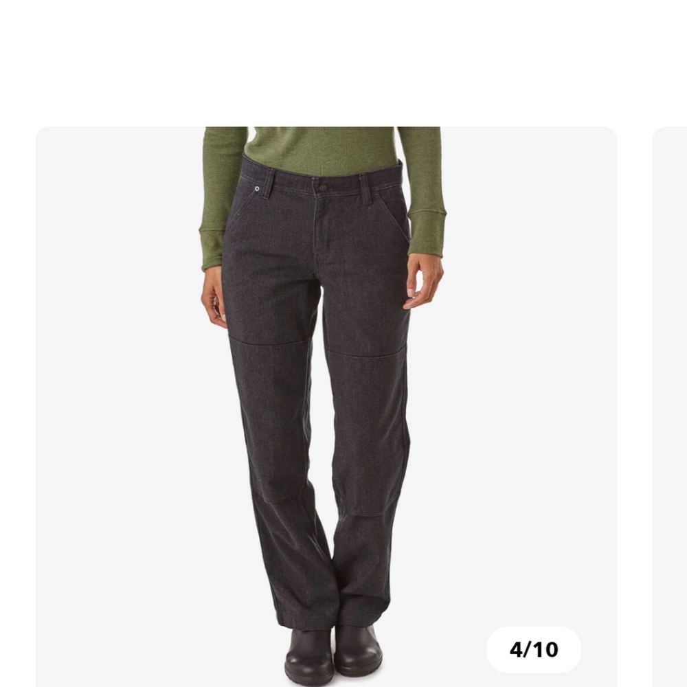 Patagonia Women's Iron Forge Hemp® Canvas Double Knee Pants regular 8